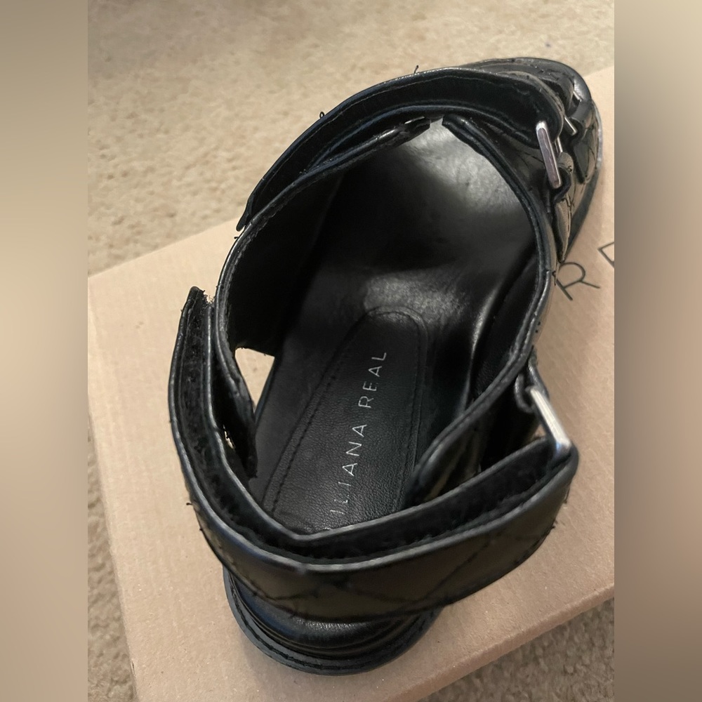 Chunky Leather Sandals - Picture 10 of 13